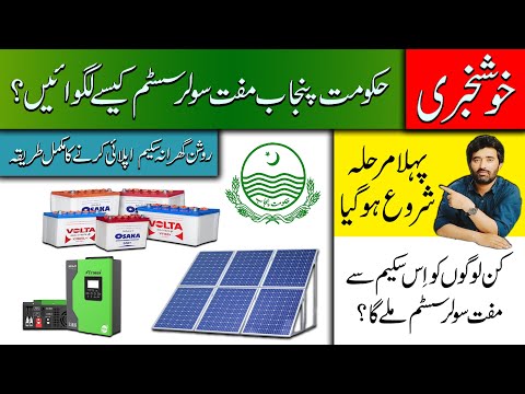 How to Get a Free Solar System in Punjab 2024 | Complete Guide | Roshan Gharana Program