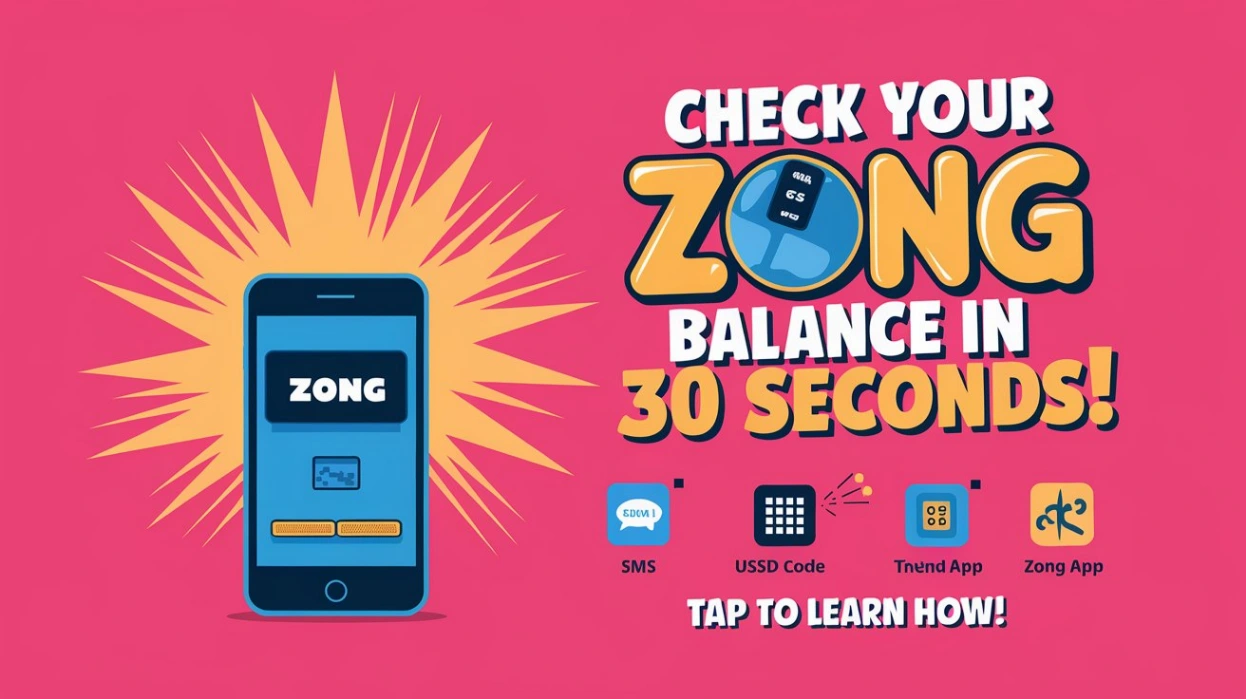 how to check zong balance